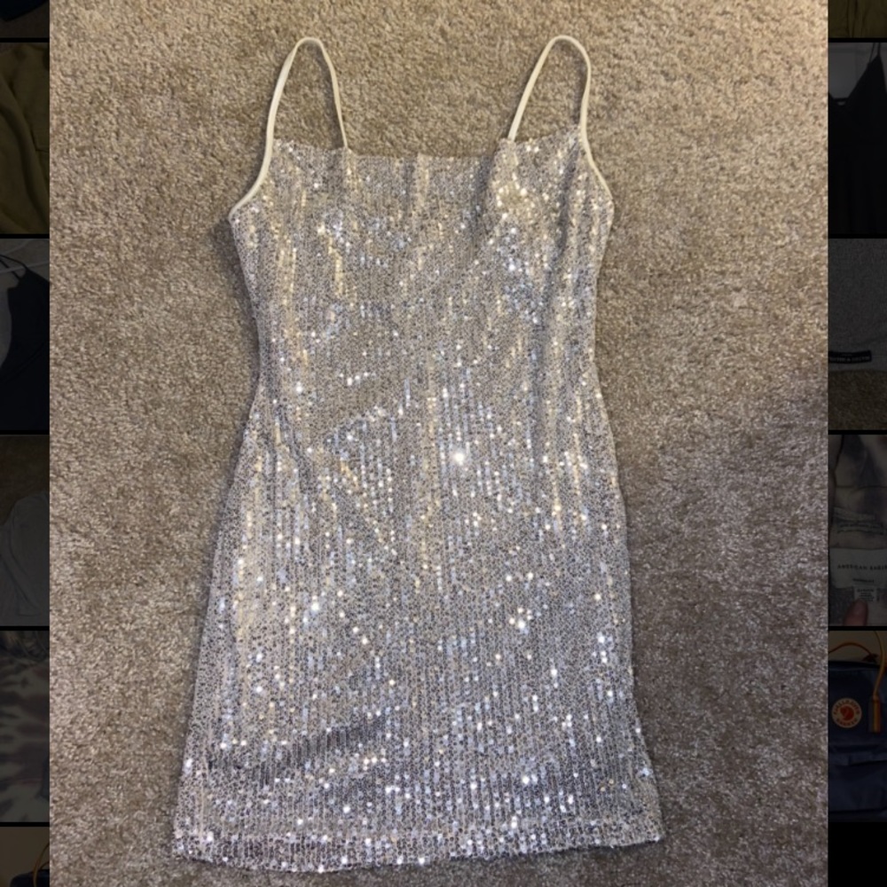 sequin bodycon dress